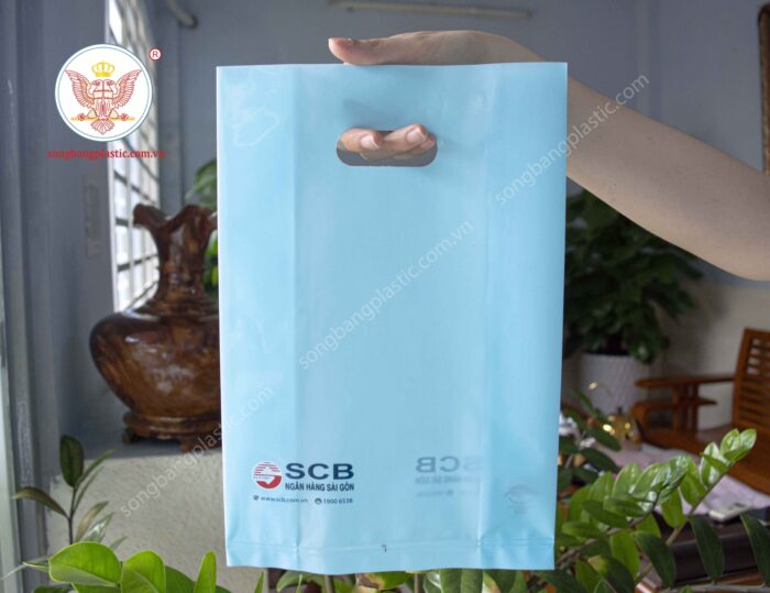 D-cut Plastic Bags With Logo