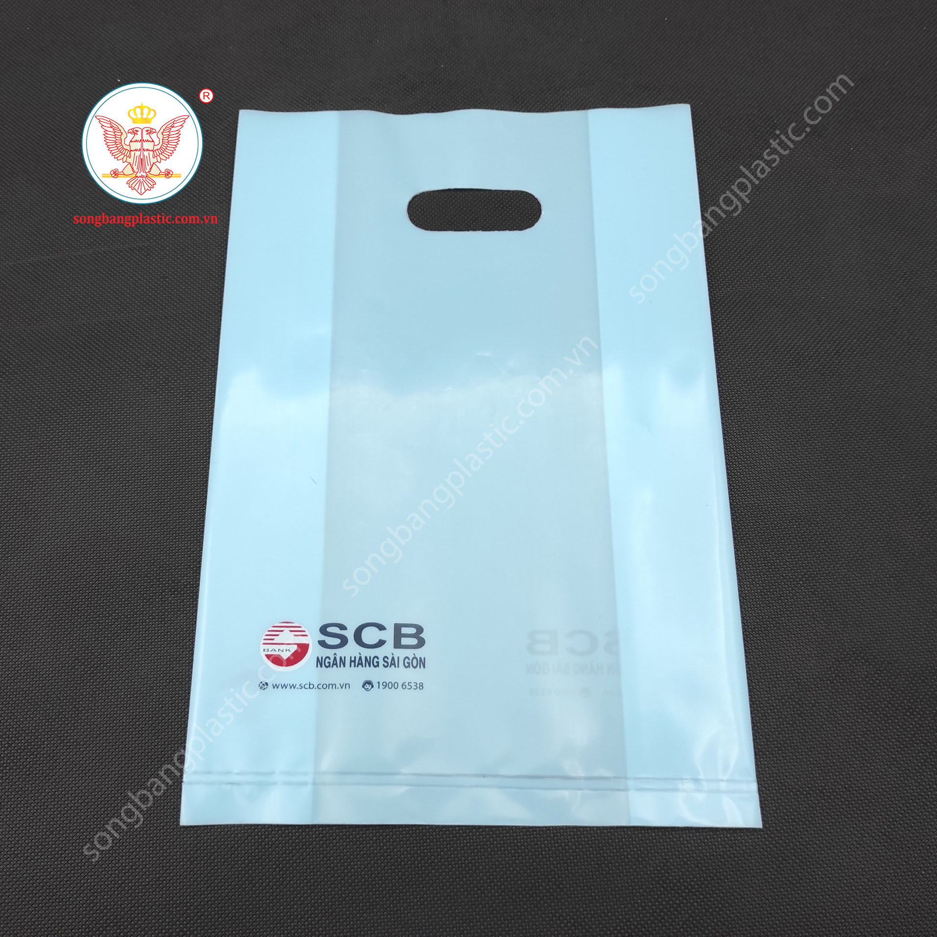 D-cut Plastic Bags With Logo - Song Bang Plastic
