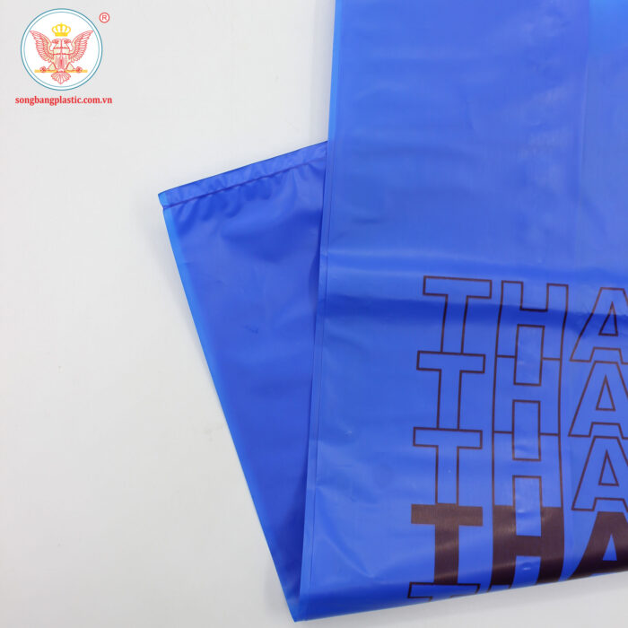 Blue T-Shirt Plastic Bags