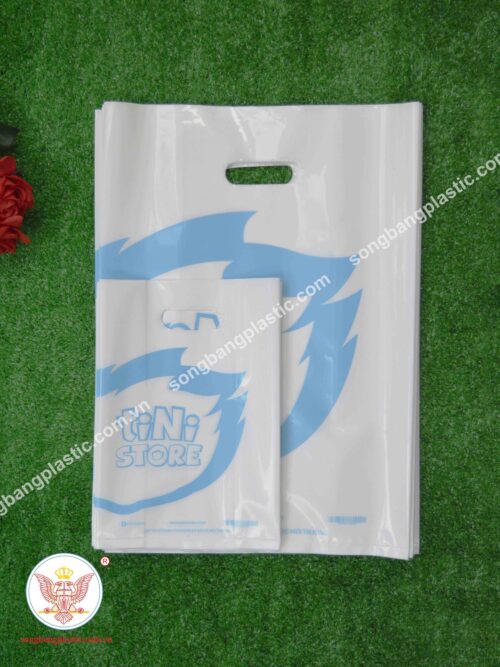 Die Cut Carry Plastic Bags 6