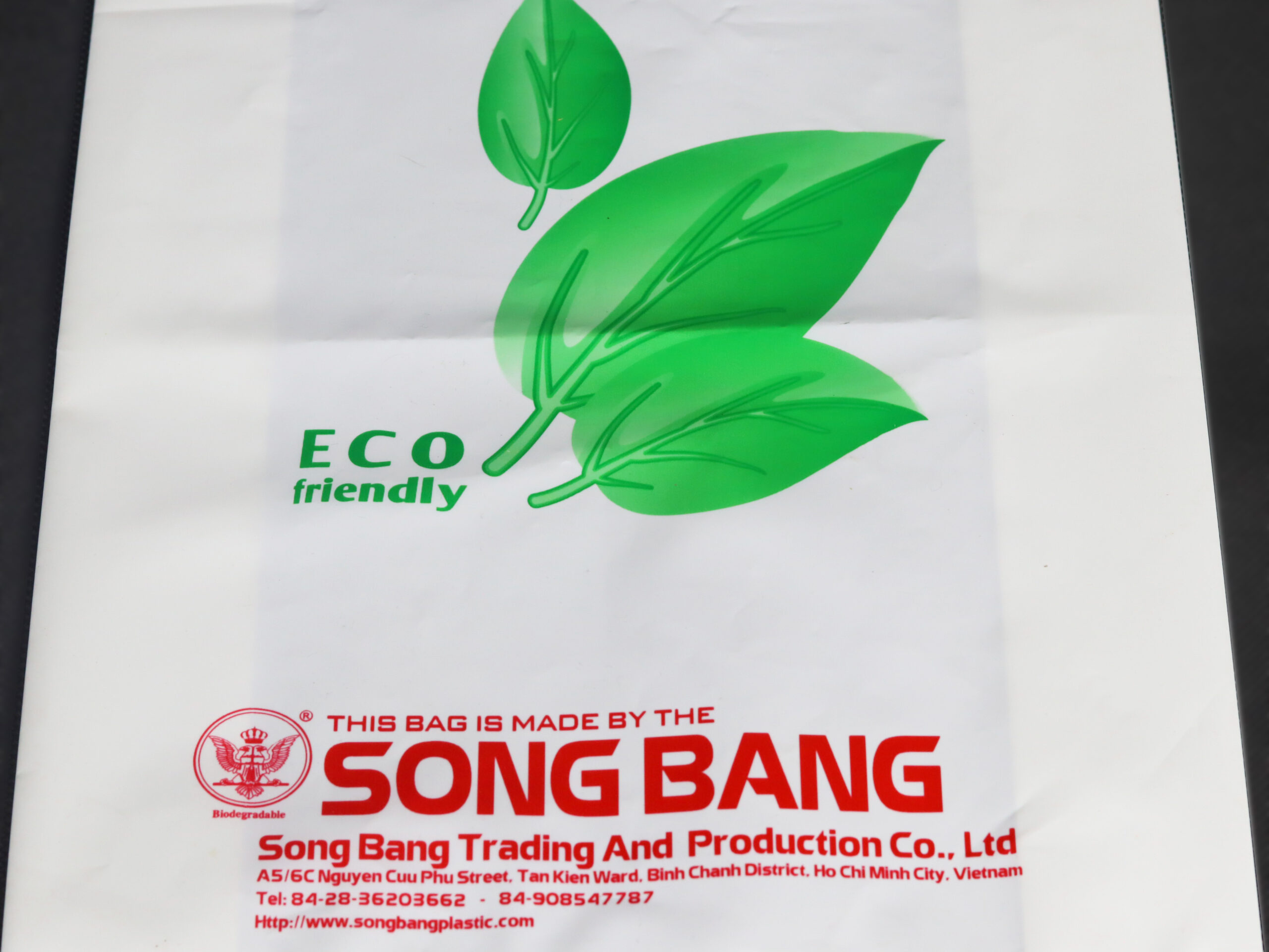 White LDPE Poly Bag Custom Logo - Image 4